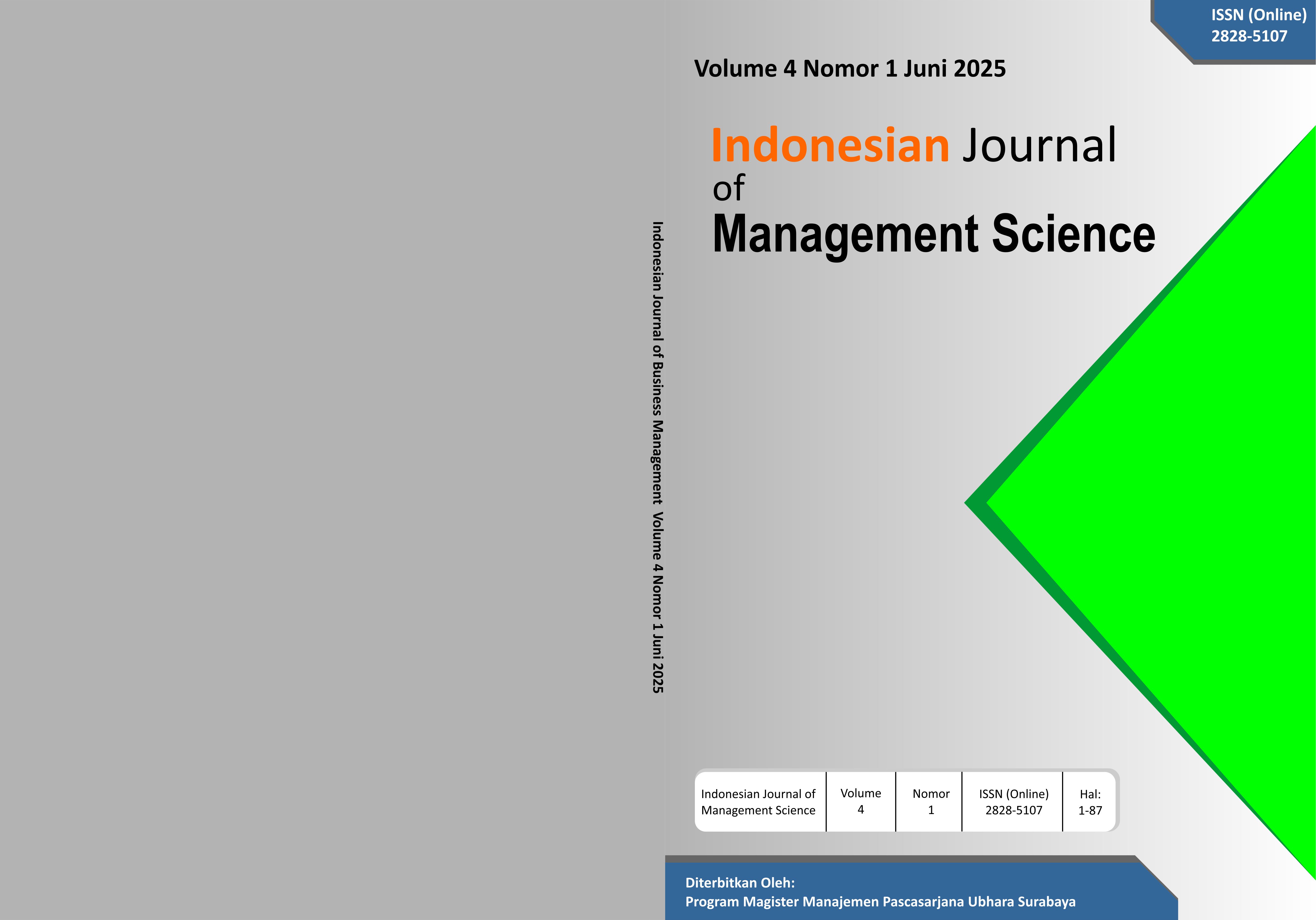 					View Vol. 4 No. 1: Juni 2025
				